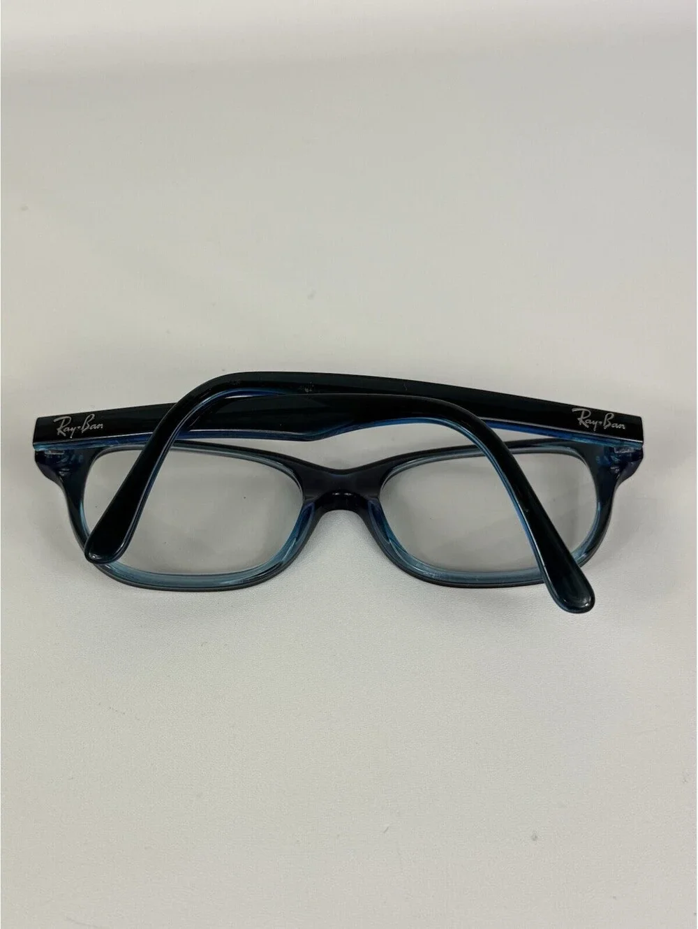 Ray-Ban RB 1555 3667 Eyeglasses Frames Only Youth Blue Full Rim 48-16-130